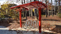 Stony Brook University has ordered eight more Brasco bike shelters for its campus. Stony Brook University has ordered eight more Brasco bike shelters for its campus.