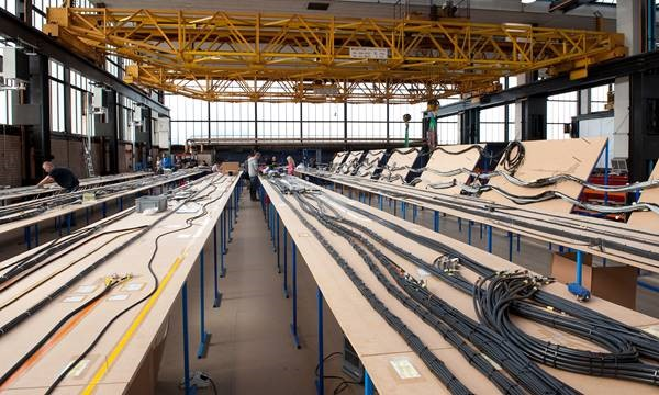 Cable harness manufacturing: The UK &ldquo;Centre of Excellence&rdquo; in Derby also supported the Twindexx project.