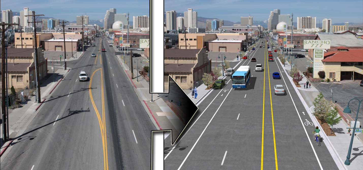 The project will also mean the addition of four new all electric buses to the RTC fleet to serve the route.