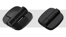 The new hinge is concealed to increase corrosion resistance. The new hinge is concealed to increase corrosion resistance.