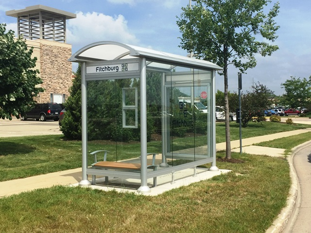 The shelters were two of four the Wisconsin city worked with Duo-Gard to design and engineer.