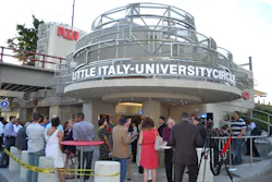 The new Red Line station replaces an old and functionally obsolete facility and is the first new Red Line station in 46 years. The new Red Line station replaces an old and functionally obsolete facility and is the first new Red Line station in 46 years.
