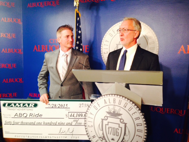 This year&rsquo;s $44,109.09, when combined with over $200,000 ($204,183) received in the past three years, means ABQ Ride has received almost $250,000 ($248,292) over its minimum annual guarantee from Lamar.