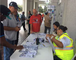 Metro staff at the Downtown Transit Center have handed out hundreds of system maps to riders who will now enjoy expanded weekend service. Metro staff at the Downtown Transit Center have handed out hundreds of system maps to riders who will now enjoy expanded weekend service.