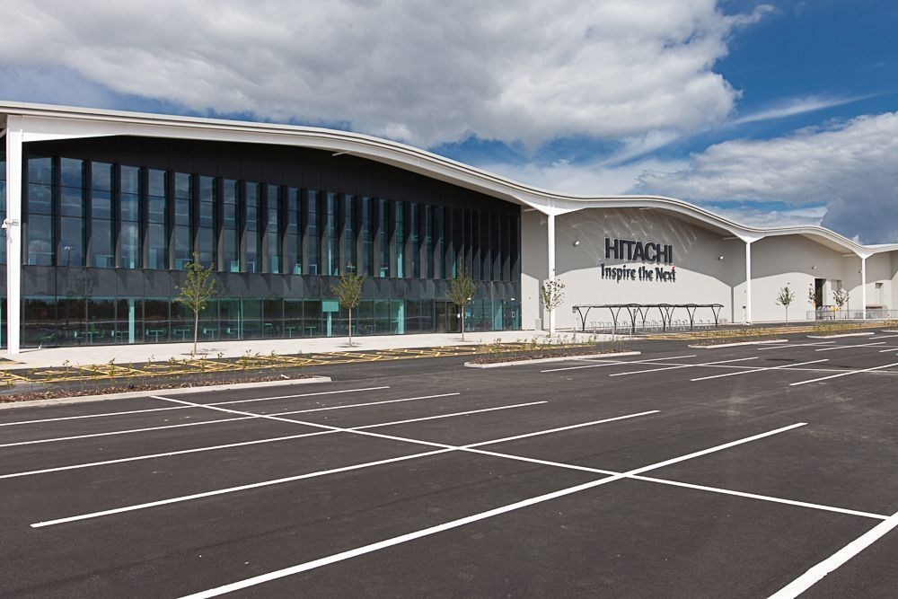 Hitachi's new Rail Vehicle Manufacturing Facility in Newton Aycliffe.