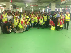 The dedicated SEPTA employees who moved the crowds through Walnut-Locust station. The dedicated SEPTA employees who moved the crowds through Walnut-Locust station.