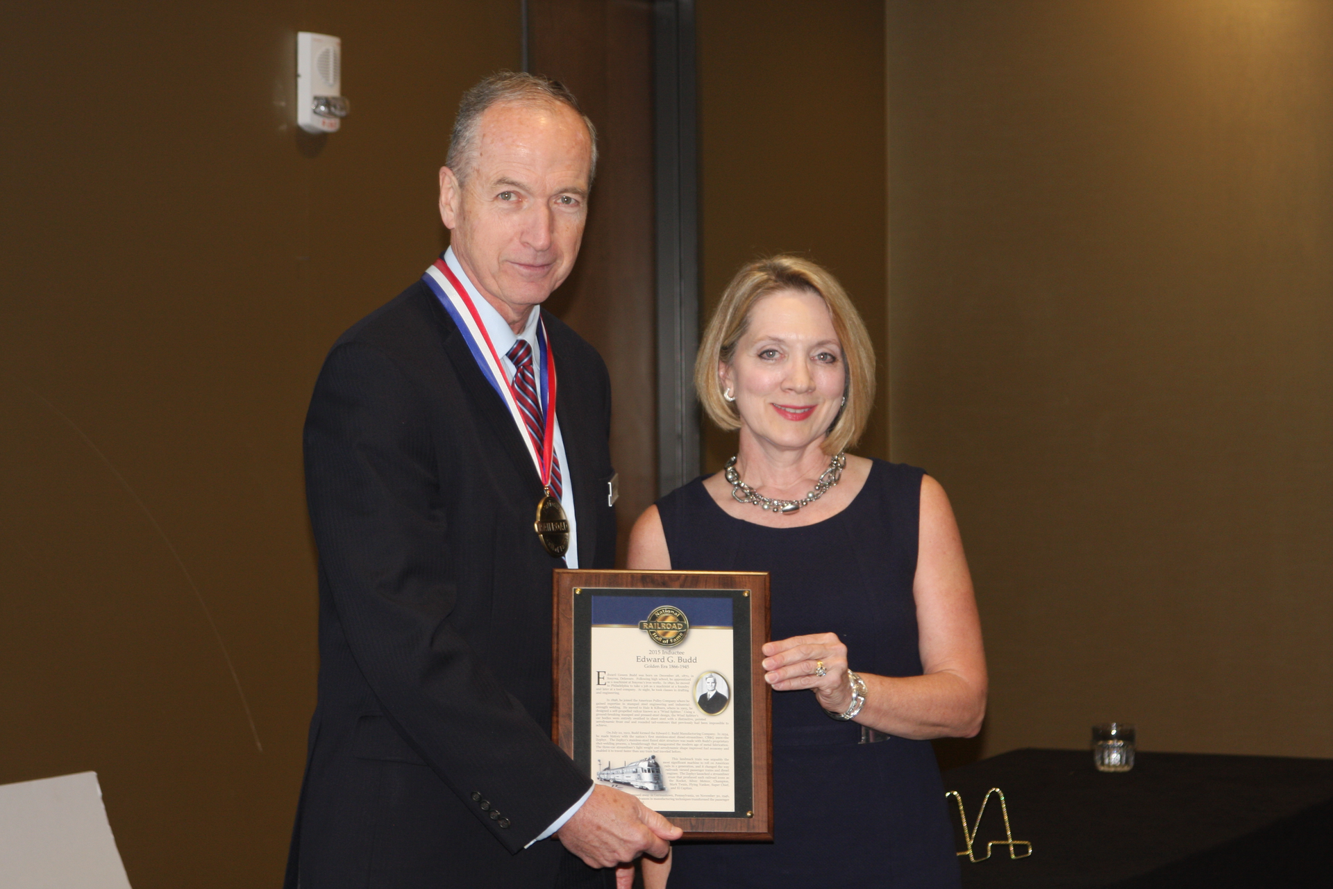 The award presented during ceremony at St. Louis Union Station.