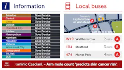 The IVU CMS is a sub-set of IVU.realtime that is already deployed in London, delivering real time bus departure information for more than 8,500 buses to more than 2,500 LED displays at bus stops. The IVU CMS is a sub-set of IVU.realtime that is already deployed in London, delivering real time bus departure information for more than 8,500 buses to more than 2,500 LED displays at bus stops.