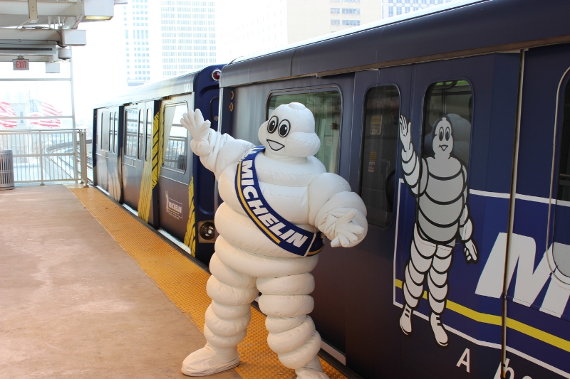 Michelin North America To Sponsor Free Rides on The People Mover For Thanksgiving Day.