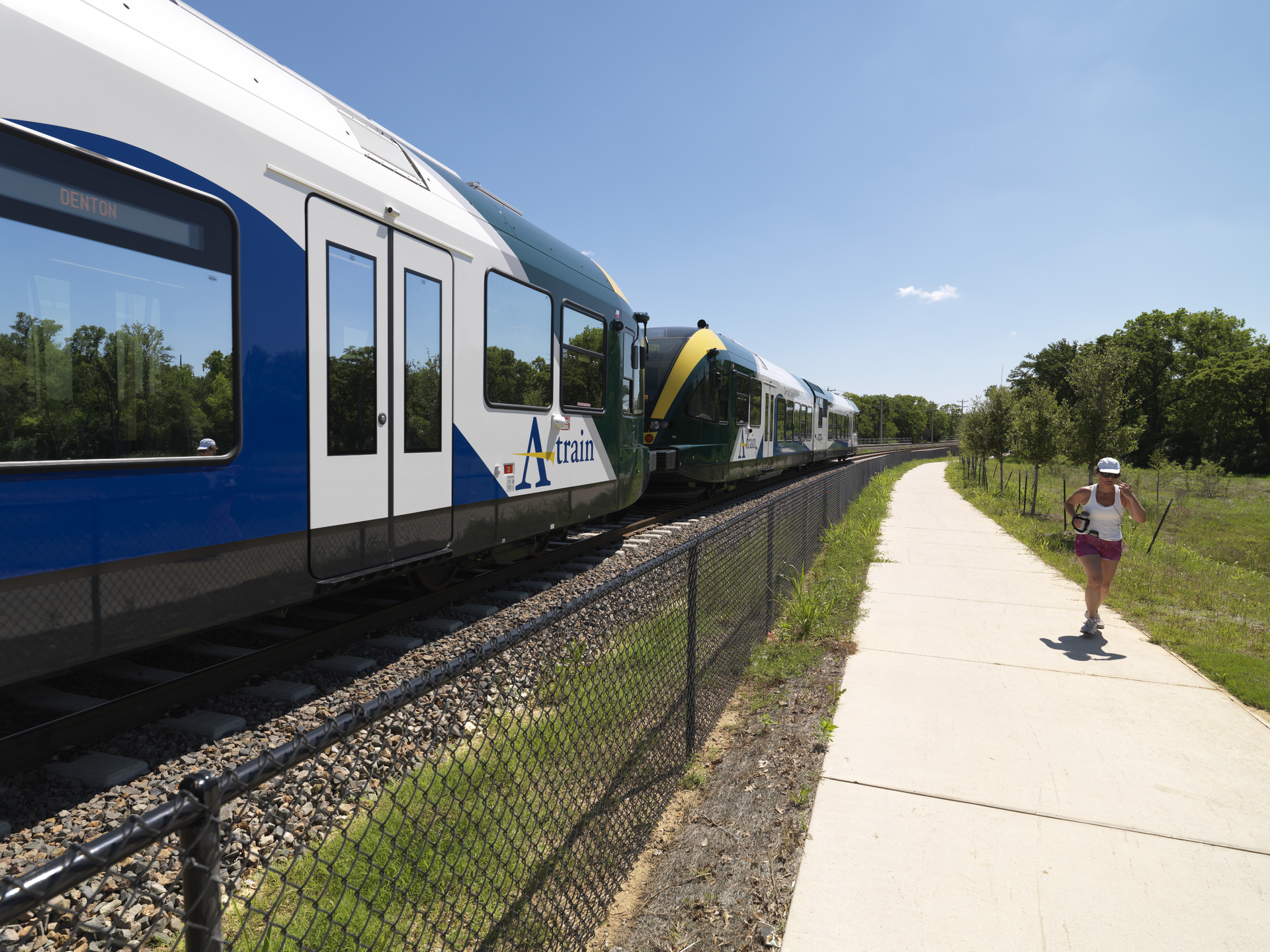 The A-train Rail Trail will connect each of the agency&rsquo;s rail stations and provide pedestrians and bicyclists a safe opportunity to travel the entire trail or take a break and ride the A-train or Connect bus.