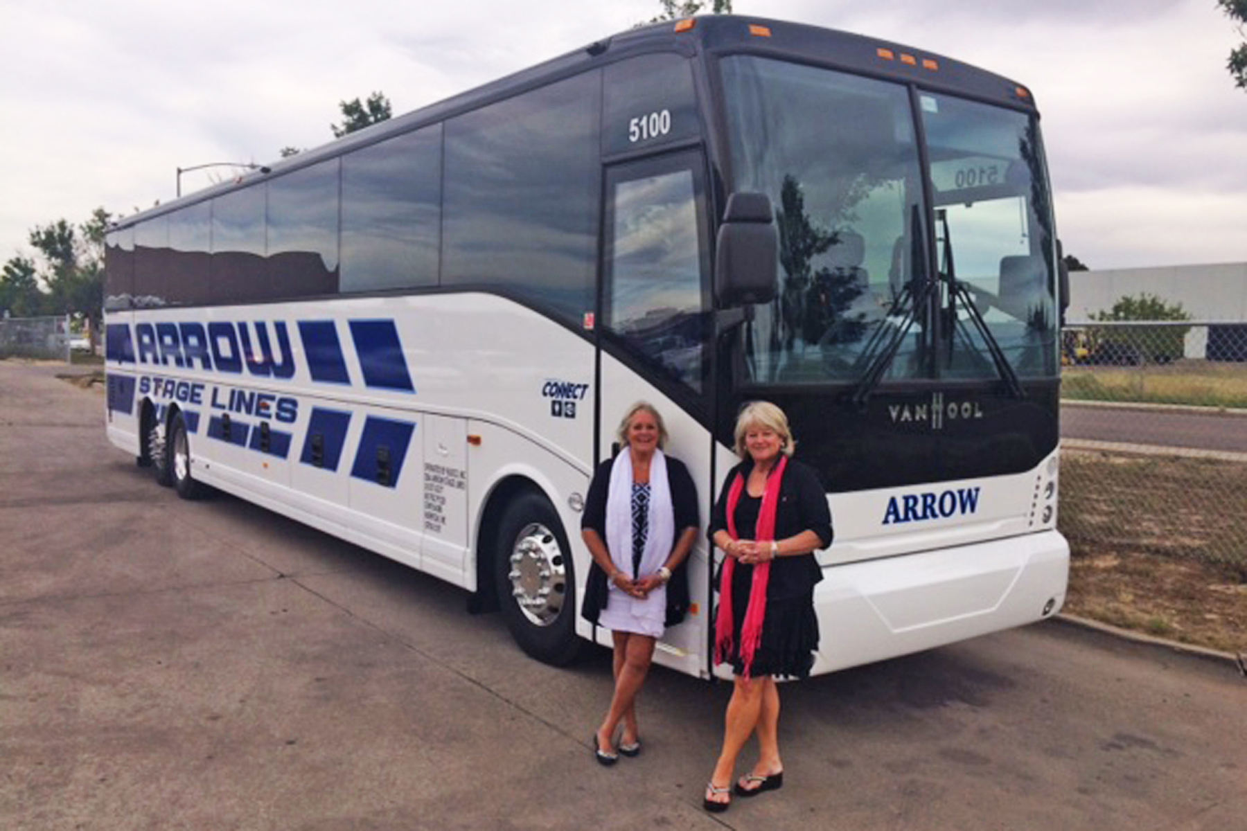 Arrow has taken delivery of two Van Hool buses.