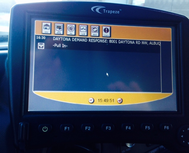 Mobile data terminals installed in ABQ Ride vans four years ago cost about $6,000 each.