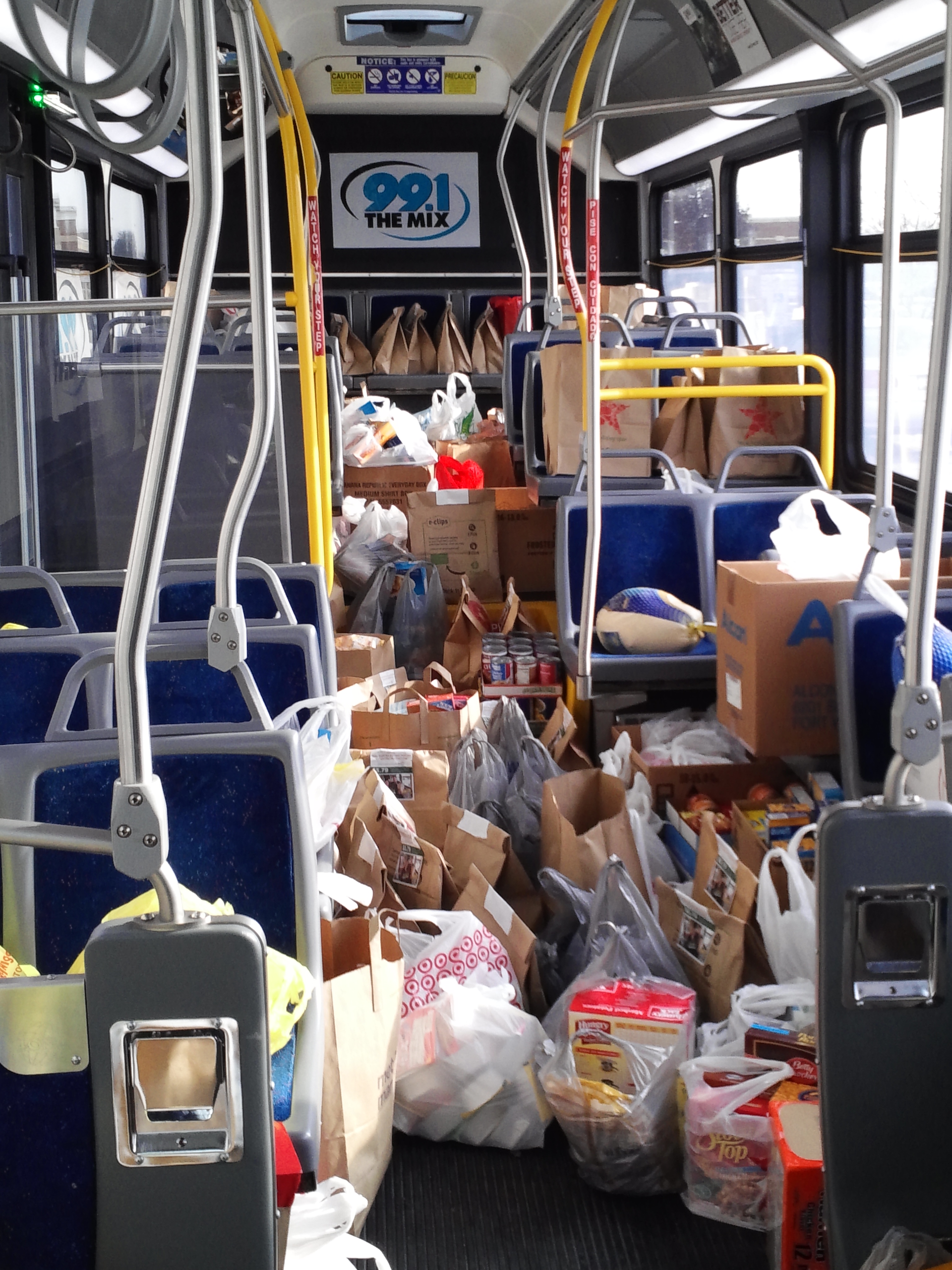 Residents are encouraged to donate food to MCTS on Nov. 25 for the stuff the bus event.