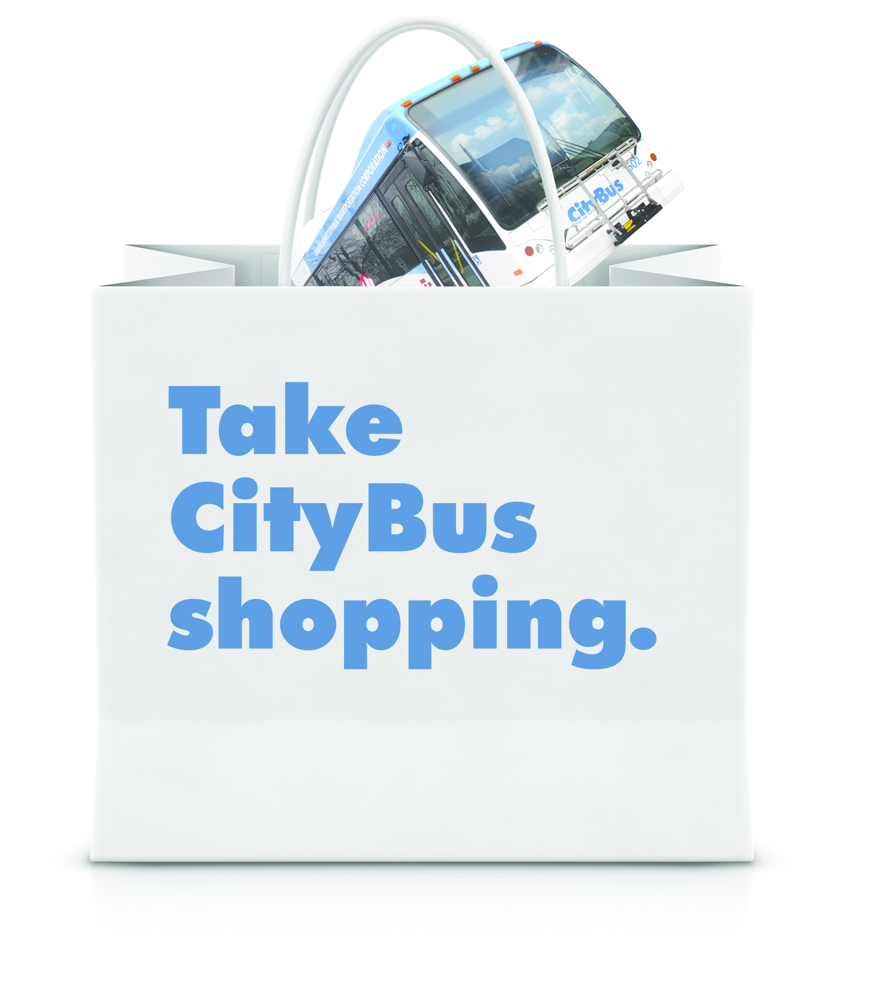 CityBus is encouraging shoppers to take transit this holiday season in order to avoid the hassles of crowded parking lots.