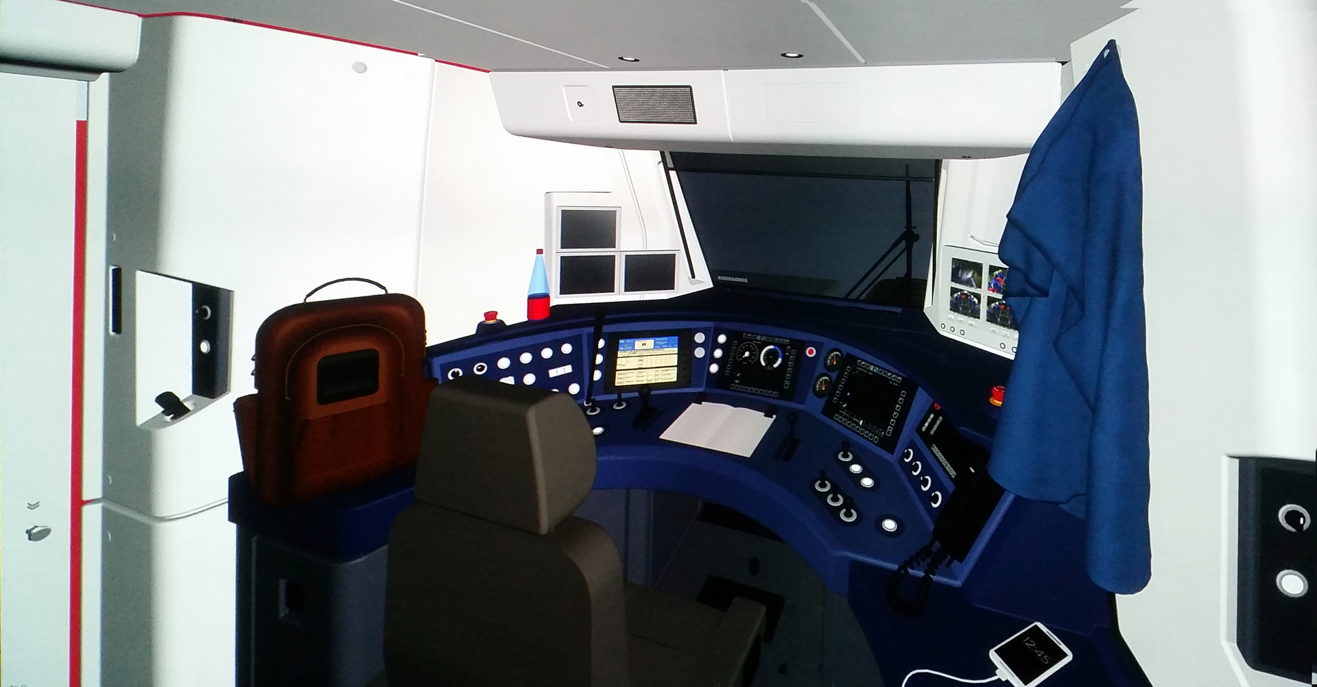 Virtual reality allows a view of the interior that can be manipulated in real time.