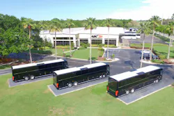 Windy City recently took delivery of three 56 passenger 2016 Van Hool CX45’s. Windy City recently took delivery of three 56 passenger 2016 Van Hool CX45’s.