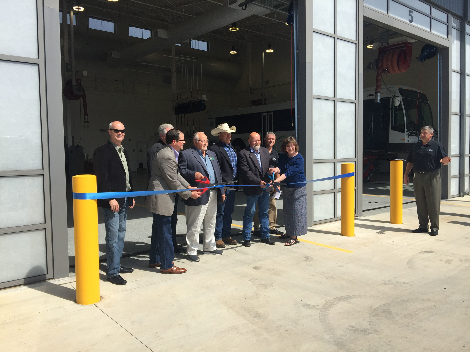Butte Regional Transit Operations Maintenance Center ribbon cutting 04 29 16 572764e446b92