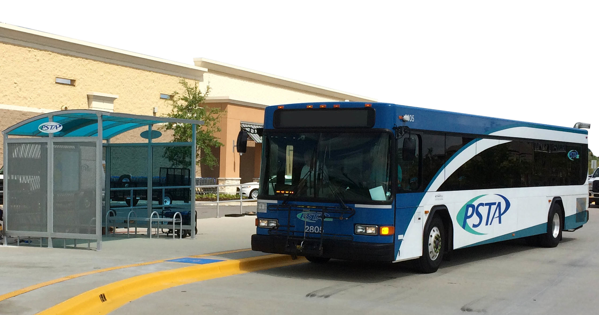 Largo Transit Center shelter.
