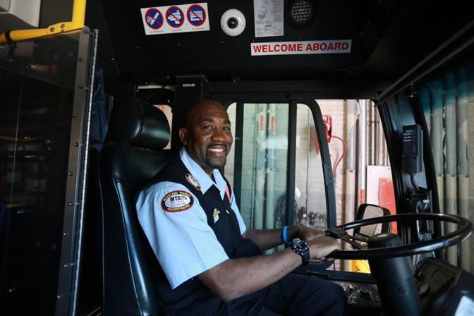 MTA Bus Operator Bennie Williams.