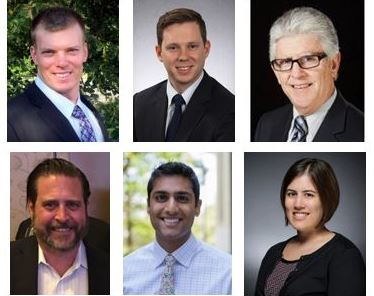 Top row: Rory Ball, Tom Batroney, Randy Essex Bottom row: Ron Sattan, Vatsal Shah, Shawna von Stockhausen.