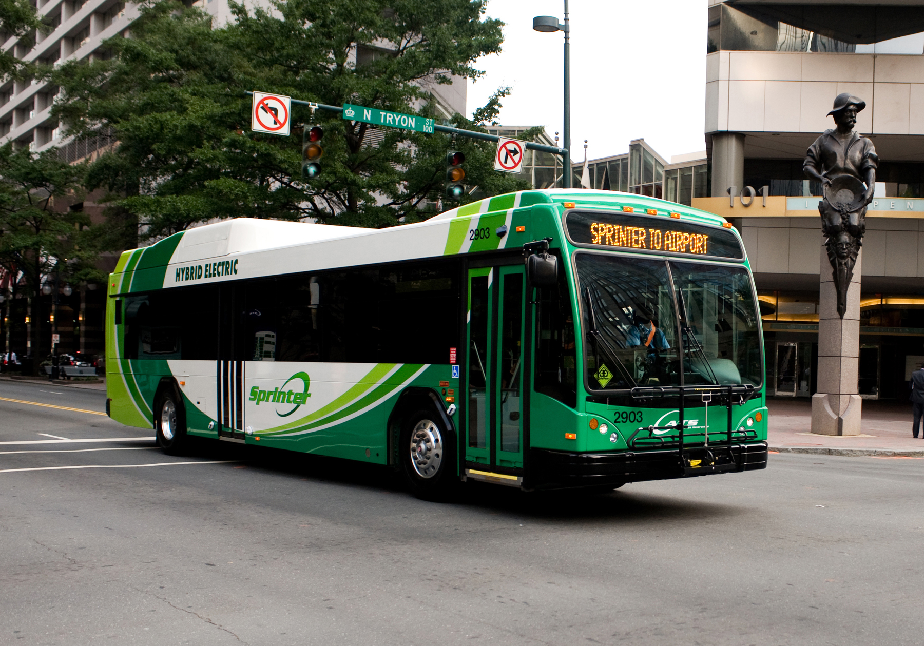 CATS Sprinter bus service.