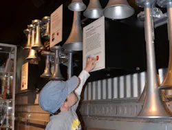 The Amtrak Exhibit train is a traveling museum. The Amtrak Exhibit train is a traveling museum.