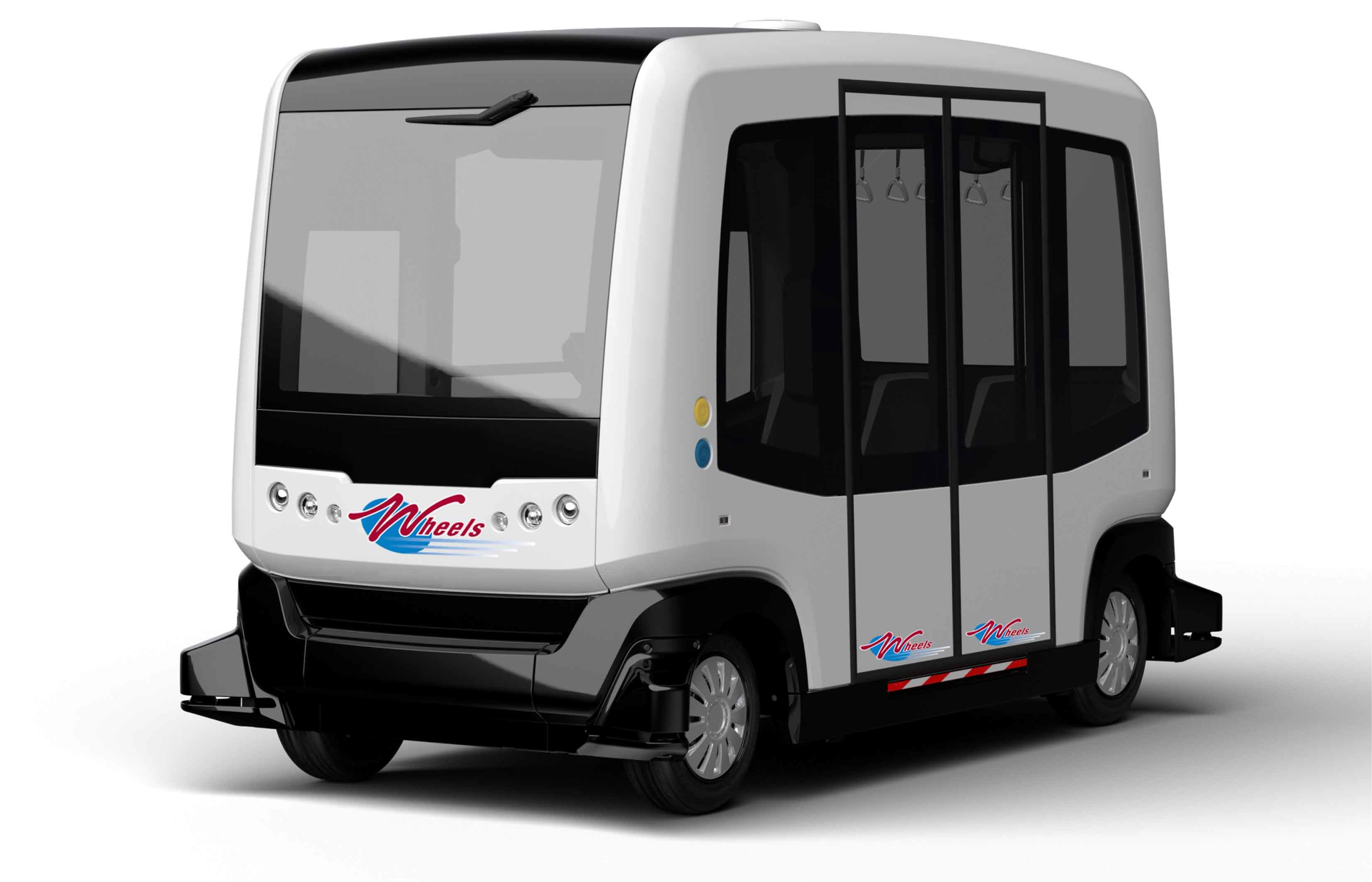Wheels driverless shuttle.