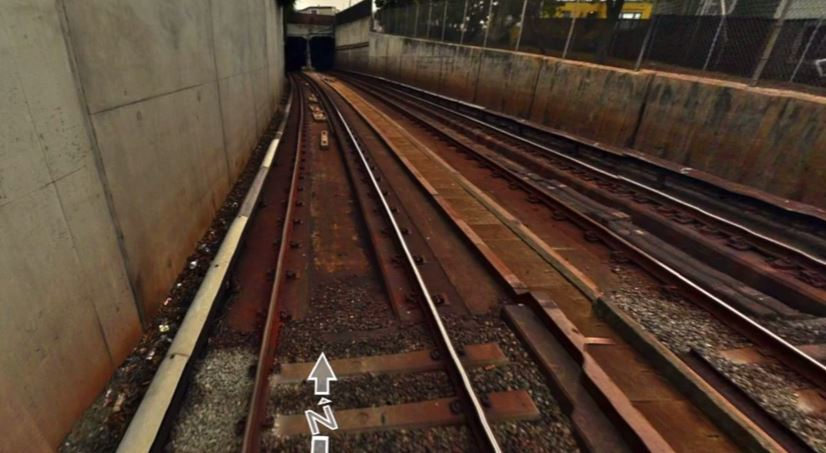 Tracks to close for damper installation.