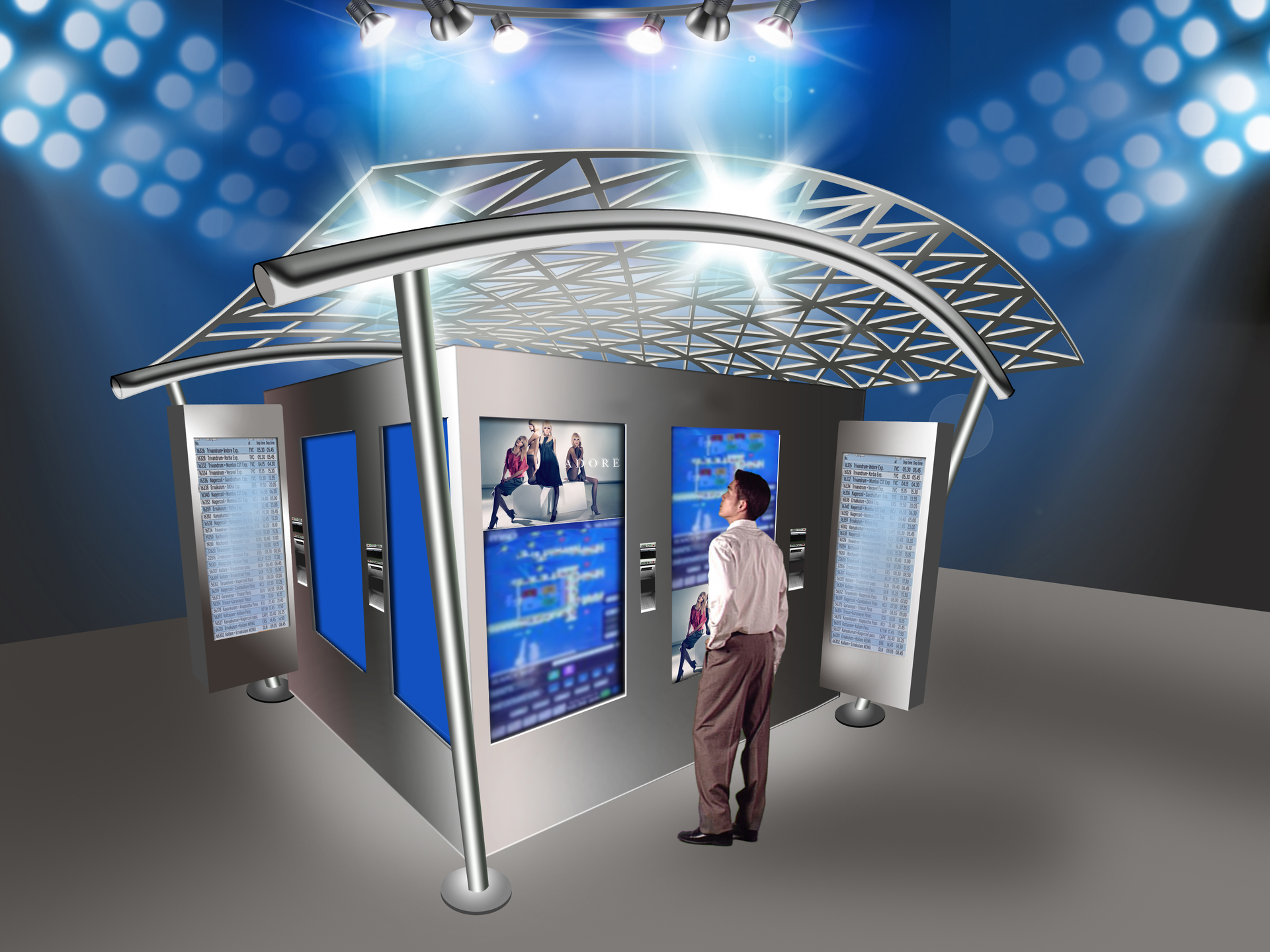 Because of the immense regular daily traffic, the need for digital signage at each station has become essential both to assist and facilitate the use of mass transit while keeping riders informed.