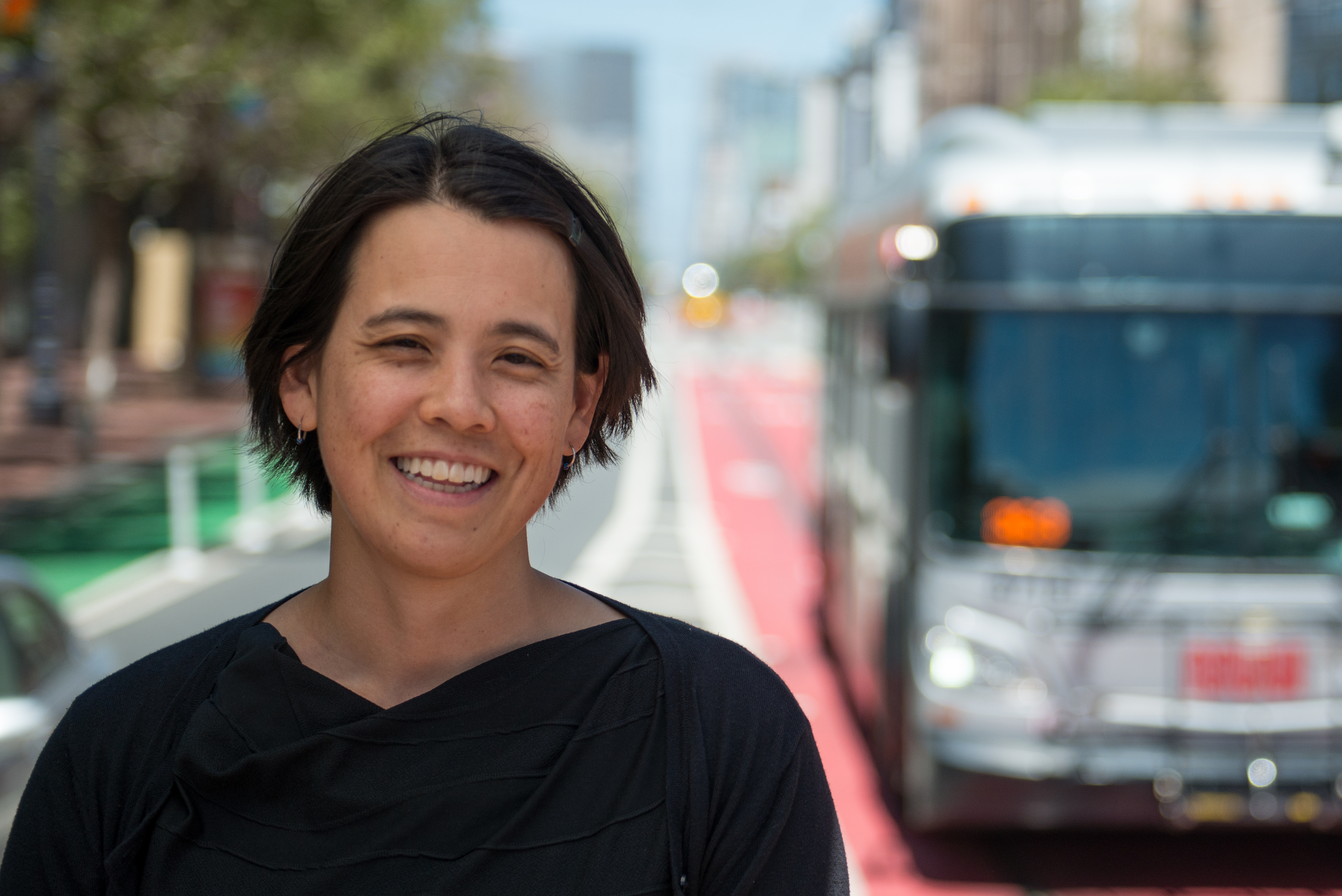 Britt Tanner, P.E., Senior Engineer, San Francisco Municipal Transportation Agency.