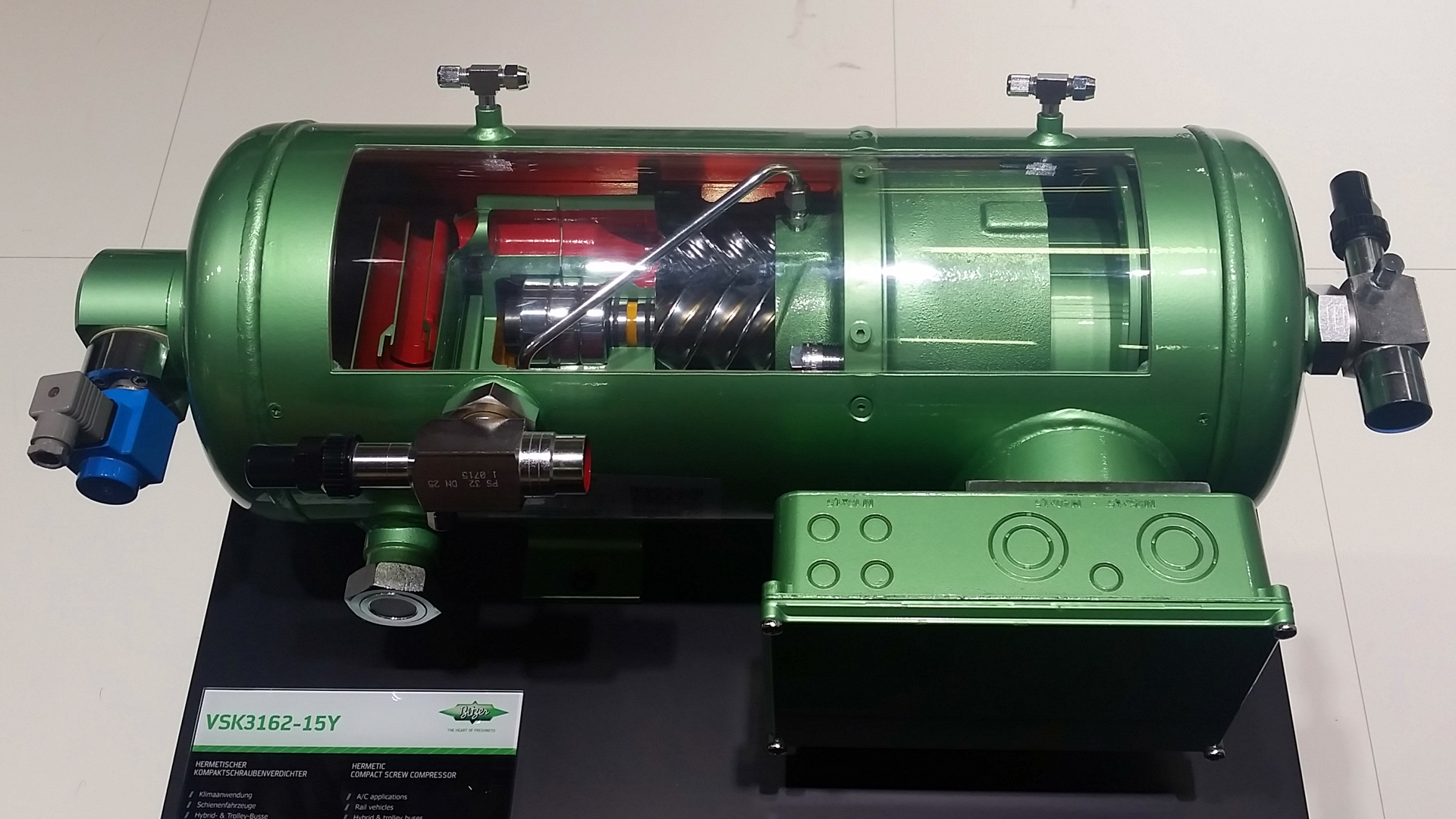 Hermetic Screw Compressors VSK