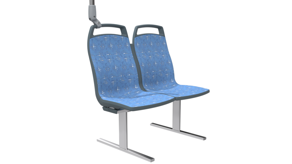 Minimal number of parts, maximum safety and comfort for city transit: The Kiel CITOS (pictured with fabric cover) is one of the most robust and versatile options.