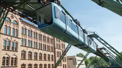 Vossloh Kiepe showcased some of the innovative components of the new Wuppertal suspension railway cars. Vossloh Kiepe showcased some of the innovative components of the new Wuppertal suspension railway cars.
