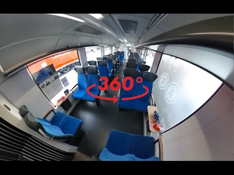 360 Video: Alstom Zero-Emission Train Coradia iLint
