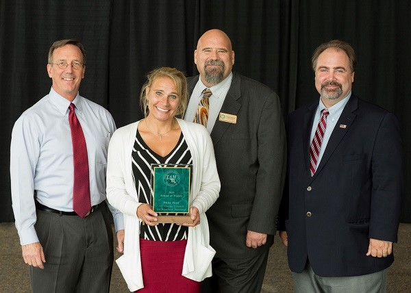From Left: Jim Ports, MDOT Deputy Secretary of Transportation; Nicki Pires, Tri-County Council of Southern Maryland; Lenny Howard, TAM Executive Director; Paul Comfort, MTA Administrator