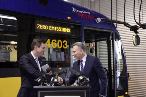 Dow Constantine and Ryan Popple.