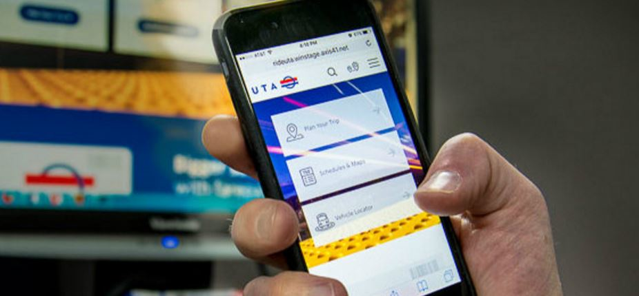 UTA did a website redesign in 2016 to make its site more user-friendly and mobile accessible.