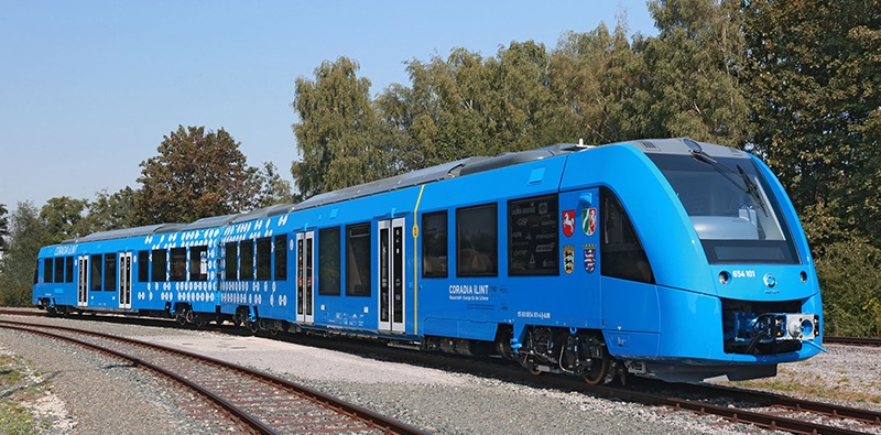 Alstom's Hydrogen Train the Coradia iLint.