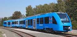 Alstom's Hydrogen Train the Coradia iLint. Alstom's Hydrogen Train the Coradia iLint.