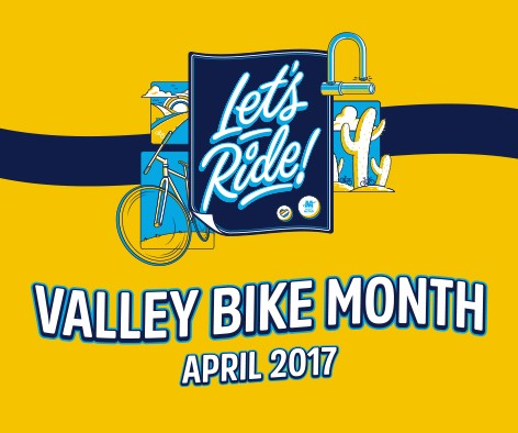 Valley Metro celebrates bike month in April.