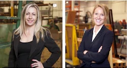 Left: Cristina Sullivan, vice president of finance. Right: Jennifer Evans, vice president of sales and marketing Left: Cristina Sullivan, vice president of finance. Right: Jennifer Evans, vice president of sales and marketing