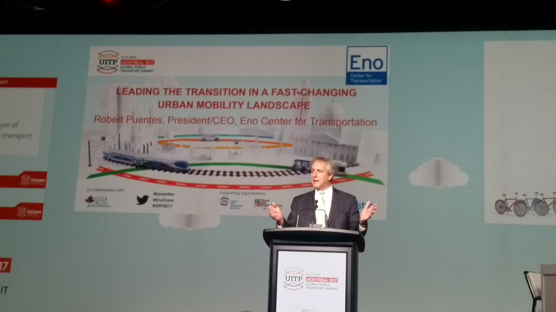 Keynote Robert Puentes, president and CEO, Eno Center for Transportation