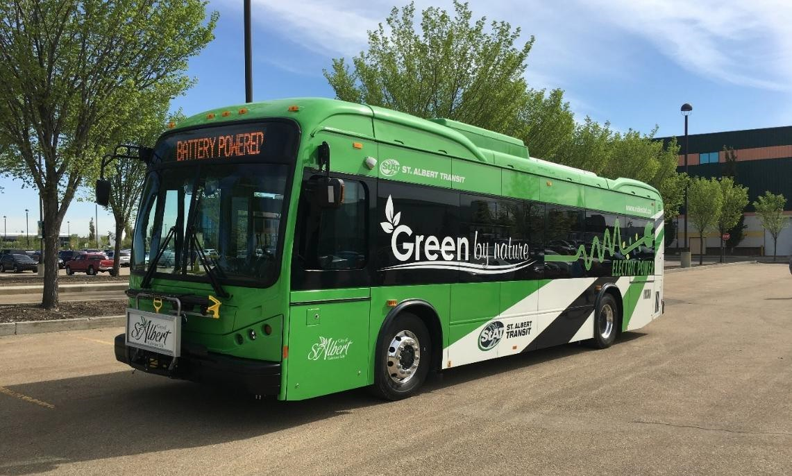 BYD's electric buses for St. Albert.
