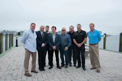 2016 Aspire Program awardees left to right: Dave Merrow, president of Heavy Duty Lift & Equipment; Jean Dellamore, president of Stertil-Koni; Phillippe and Joe Palma, of Novaquip; Larry Morgan, with Hoffman Services; John Campbell of Power Washer Sales, Gary Vermeulen, president of Westvac International and Mark Friess with Heavy Lift Systems 2016 Aspire Program awardees left to right: Dave Merrow, president of Heavy Duty Lift & Equipment; Jean Dellamore, president of Stertil-Koni; Phillippe and Joe Palma, of Novaquip; Larry Morgan, with Hoffman Services; John Campbell of Power Washer Sales, Gary Vermeulen, president of Westvac International and Mark Friess with Heavy Lift Systems