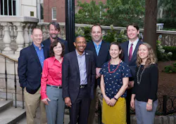 Front from left: Tommy Crochet (McGee), Jill Hodges (McGee), Grady Smith, Erin Murphy, Jenny Jenkins (McGee) Back from left: Todd Hill, Dave Mulholland, Matt Thompson (McGee) Front from left: Tommy Crochet (McGee), Jill Hodges (McGee), Grady Smith, Erin Murphy, Jenny Jenkins (McGee) Back from left: Todd Hill, Dave Mulholland, Matt Thompson (McGee)