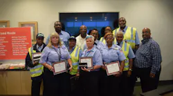 (l-r) Robin Dillon, Mildred Floyd, Stephanie Hartgrove, Helen Shaw, Sandra Todman, Liz McKinnon, Bluford Thompson, Dexter Vines, Roger Brice, Michelle Hoggard and Bryant Gordon, joined in the photo by GTA Board Chair Richard T. Bryson. (l-r) Robin Dillon, Mildred Floyd, Stephanie Hartgrove, Helen Shaw, Sandra Todman, Liz McKinnon, Bluford Thompson, Dexter Vines, Roger Brice, Michelle Hoggard and Bryant Gordon, joined in the photo by GTA Board Chair Richard T. Bryson.
