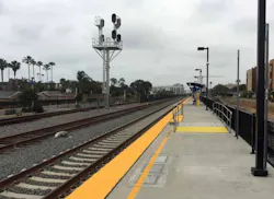 Oceanside Station Third Track. Oceanside Station Third Track.