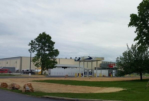 New CNG fueling station in York.