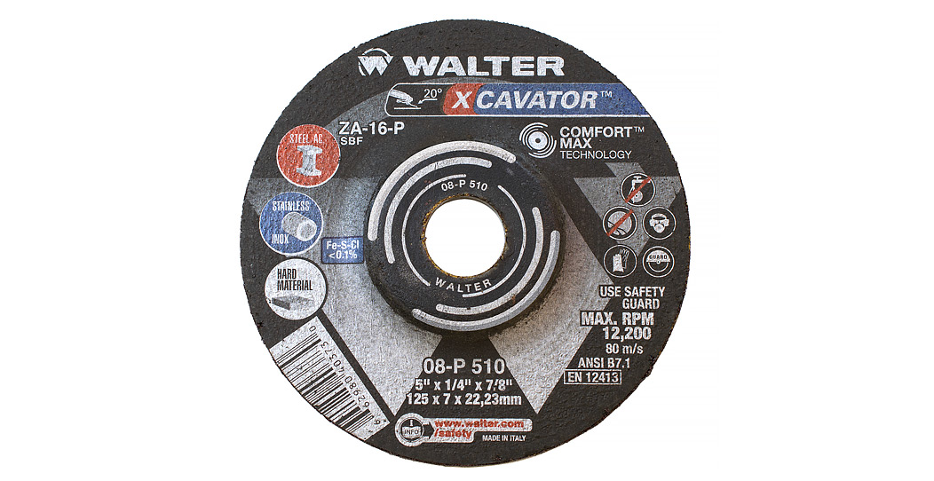 Xcavator with Comfort Max Technology.