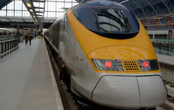 Eurostar power cars. Eurostar power cars.